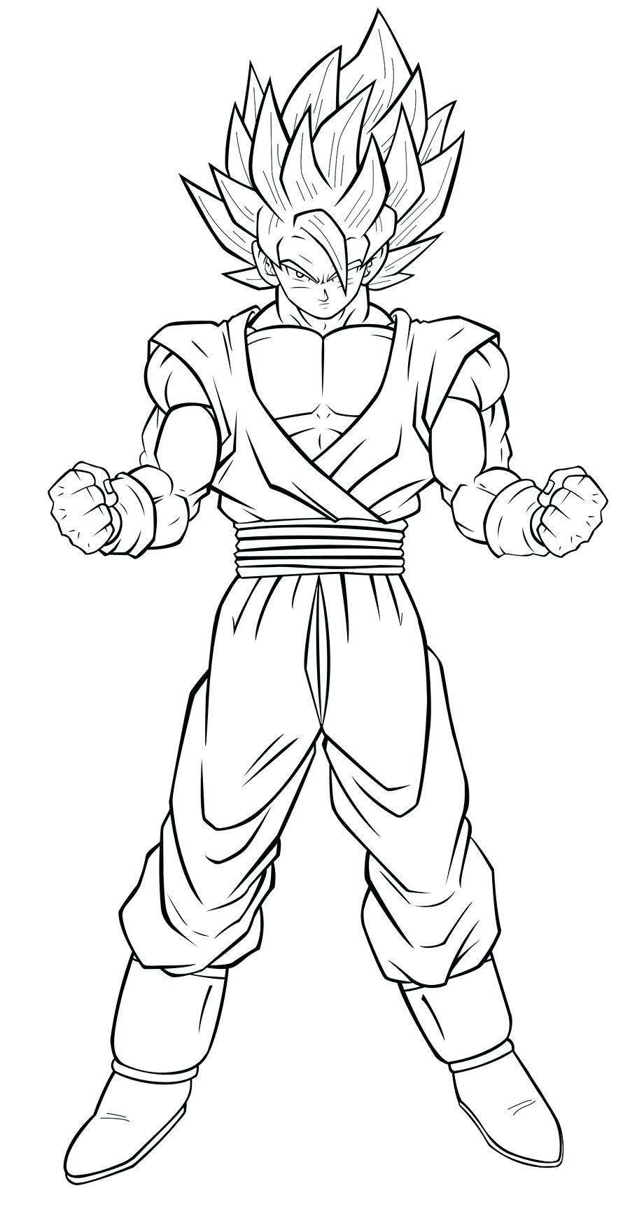 900x1737 Dragon Ball Super Coloring Pages