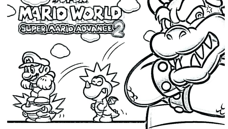 960x544 Super Mario Galaxy Colouring Pages To Print Shocking Mix Coloring