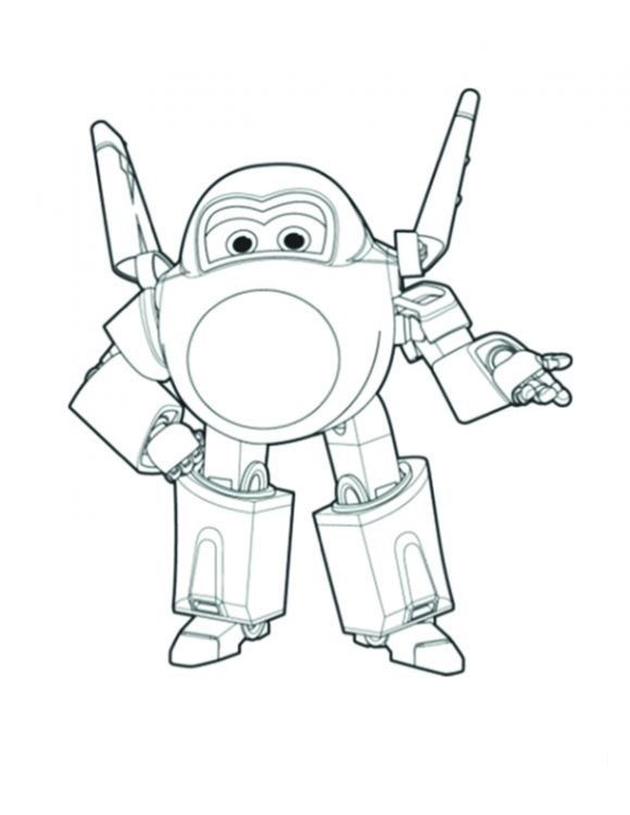 580x750 Super Wings Coloring Pages Cool
