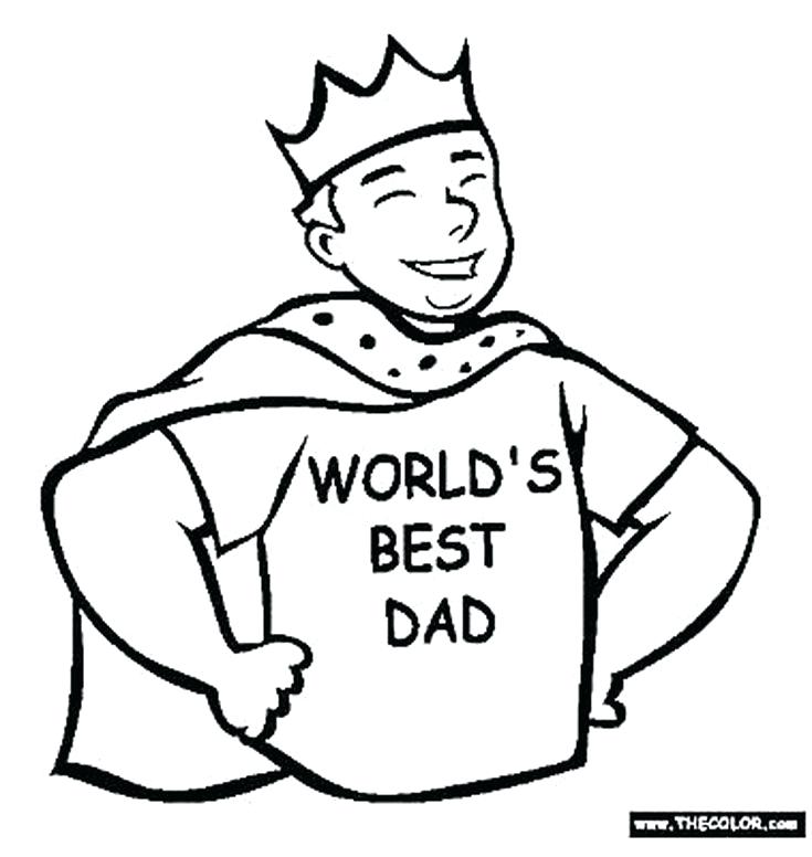 735x776 Dad Coloring Pages Fathers Day Coloring Page Super Dad Colouring