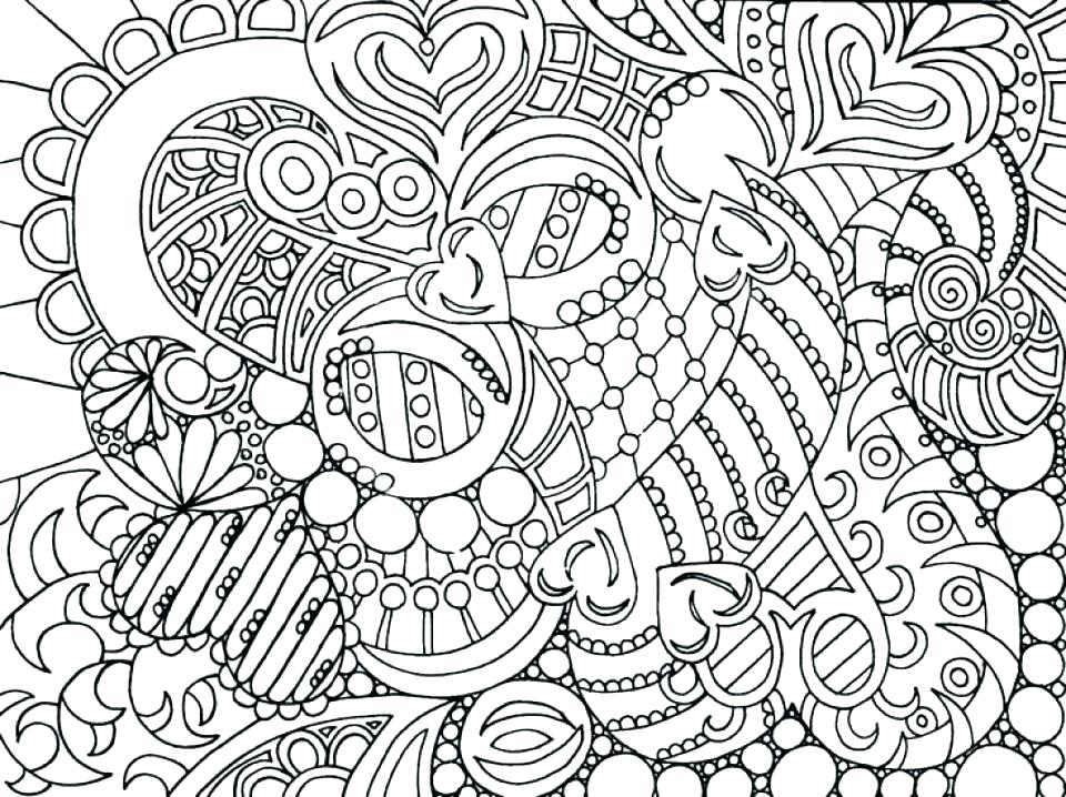 960x718 Super Hard Coloring Pages Printable Difficult Coloring Pages Also