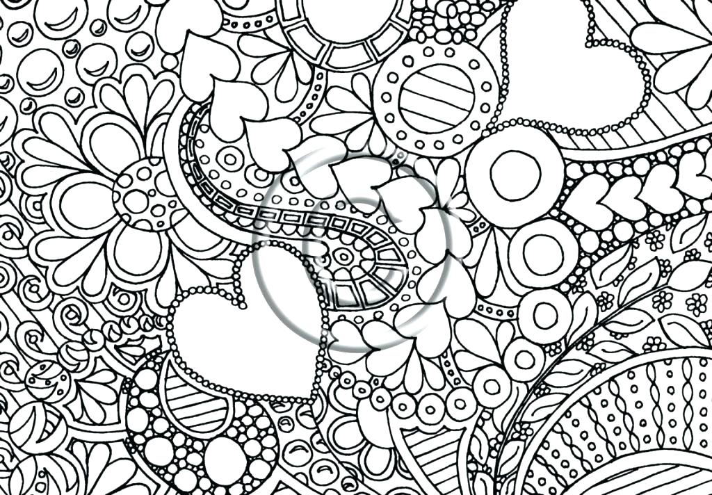 1024x712 Abstract Coloring Pages For Adults Abstract Printable Coloring