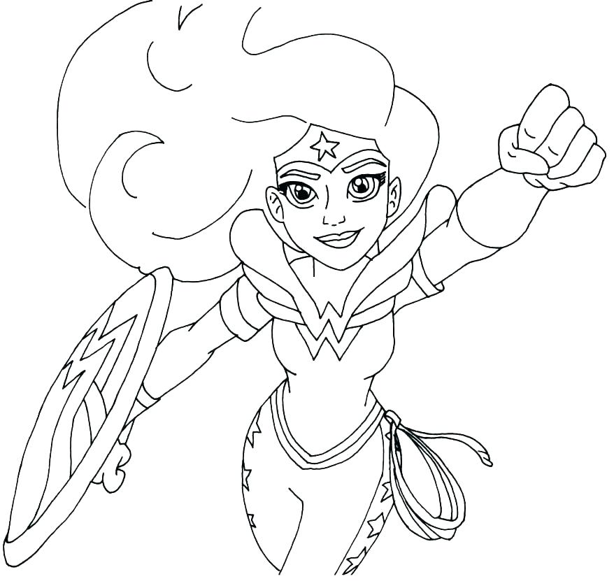 878x831 Dc Super Heroes Coloring Pages