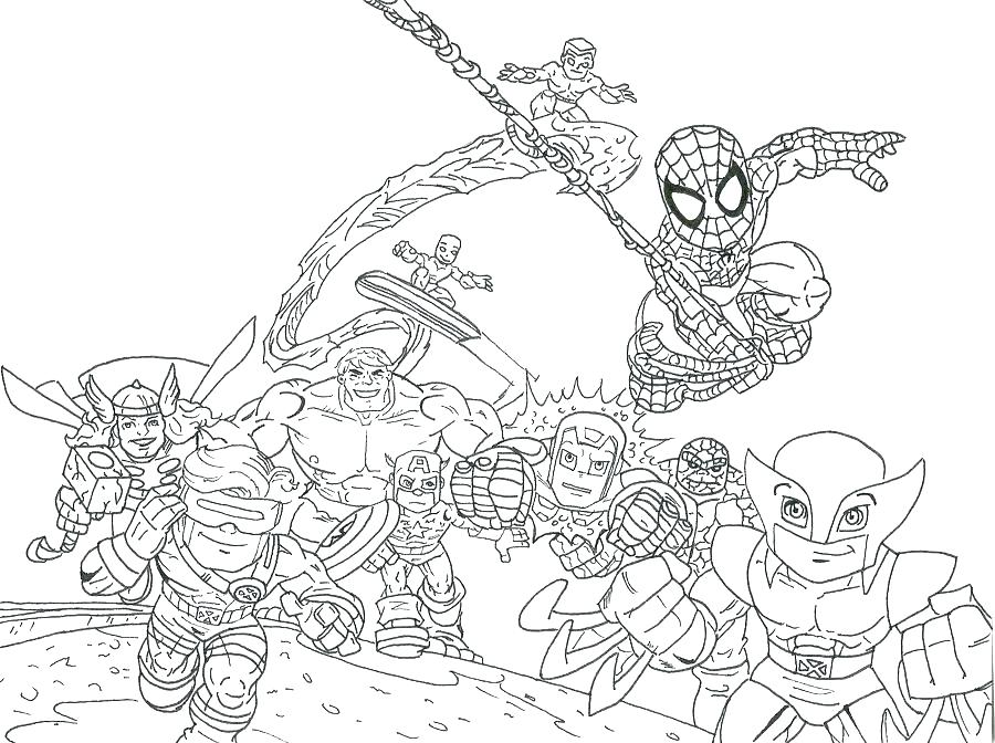 900x672 Cool Superheroes Coloring Pages New Marvel Superhero For Kids Cool