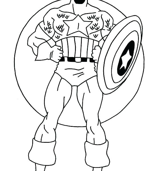561x600 Printable Superhero Coloring Pages