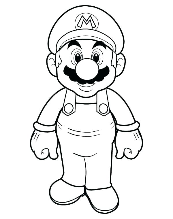 600x760 Super Mario Coloring Pages Online Coloring Pages Online Coloring