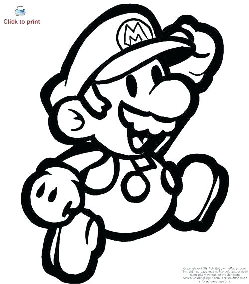 500x570 Mario Color Pages Coloring Pages Of Coloring Pages Color Printing