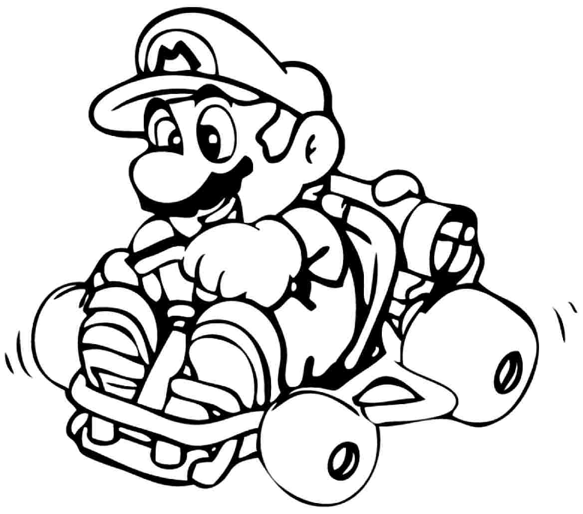 1168x1029 Super Mario Bros Coloring Pages Printables