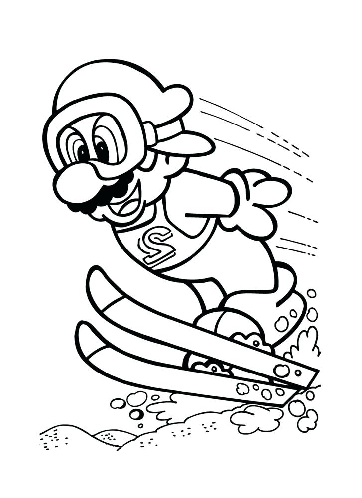 727x1000 Super Mario Bros Coloring Sheets Super Bros Coloring Pages