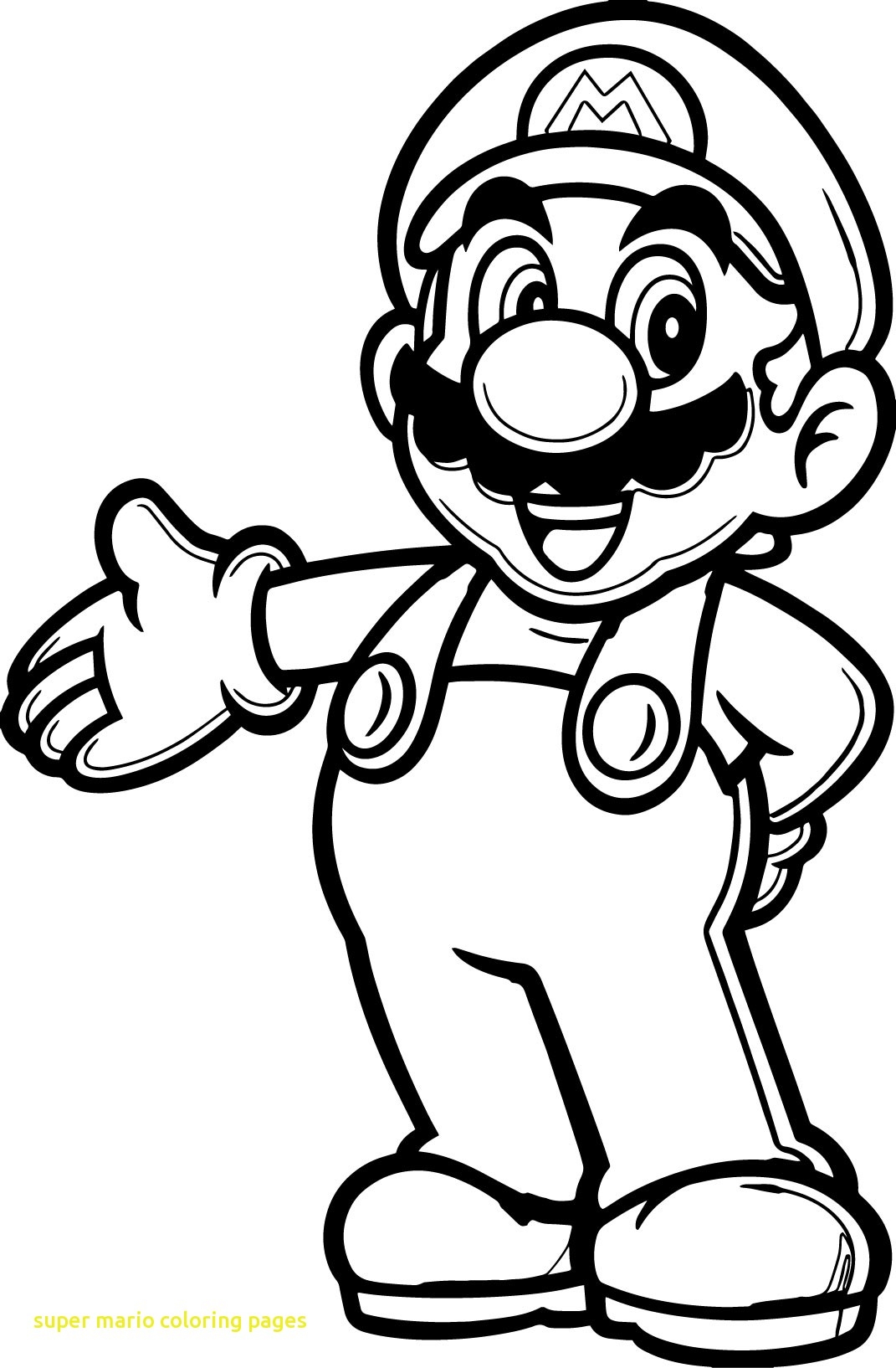 Super Mario Brothers Coloring Pages at GetDrawings | Free download