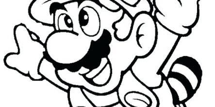 443x220 Mario Brothers Coloring Pages Printable Design And Ideas Page