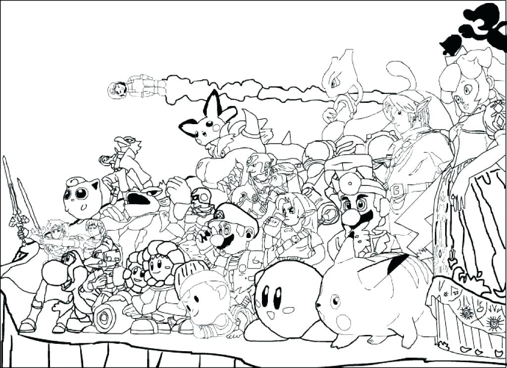 1024x744 Mario Brothers Coloring Page Brothers Coloring Sheets Brother