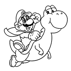 230x230 Top Free Printable Super Mario Coloring Pages Online