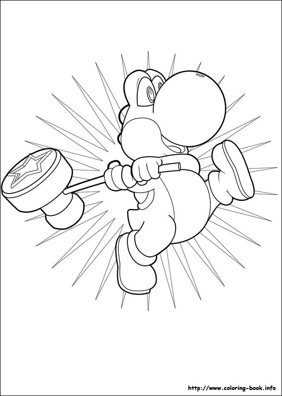 567x794 Super Mario Bros Coloring Pages On Coloring
