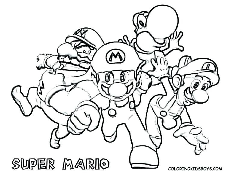 765x591 Mario Printable Coloring Pages Super Coloring Pages Super Coloring