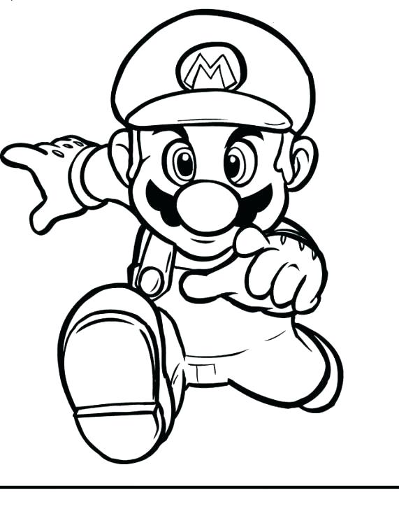 571x738 Super Mario Characters Coloring Pages Party Coloring Pages Super