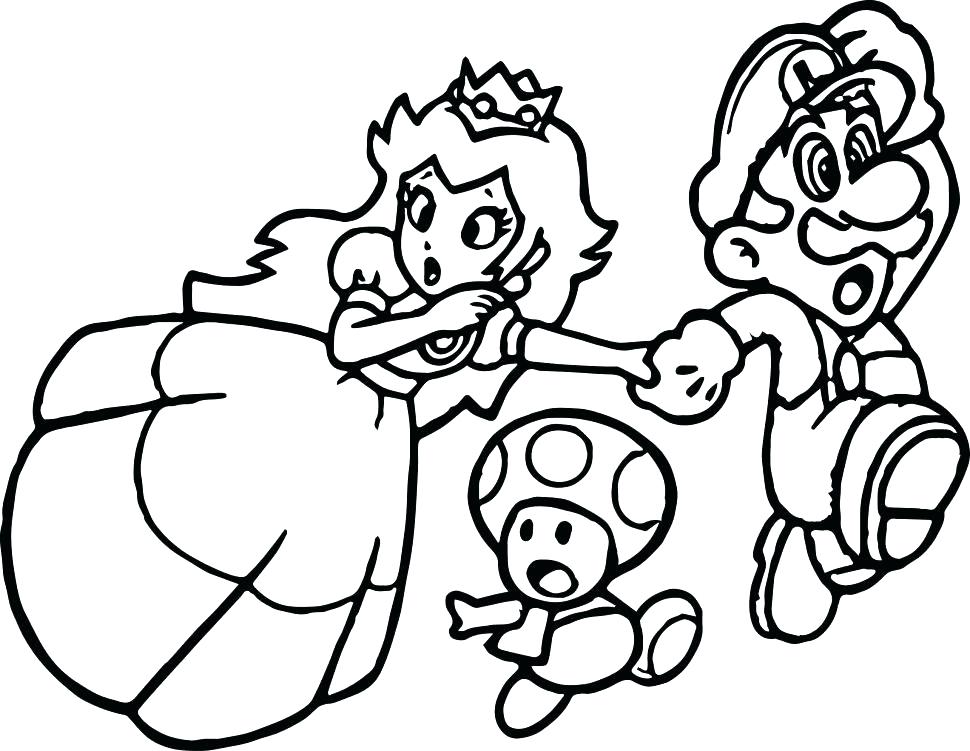 970x751 Paper Mario Coloring Pages Paper Coloring Page Interesting Paper