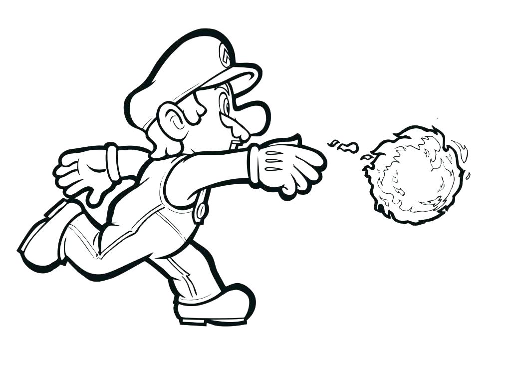 1024x755 Paper Mario Coloring Pages Super And Toad Back To Post