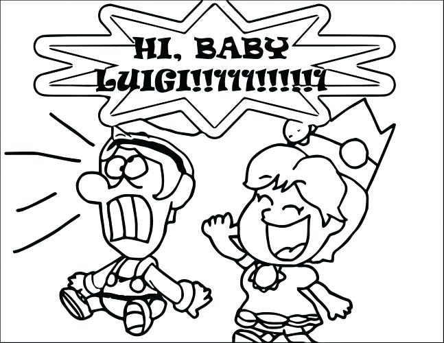 647x500 Paper Mario Coloring Pages Paper Coloring Page Free Printable
