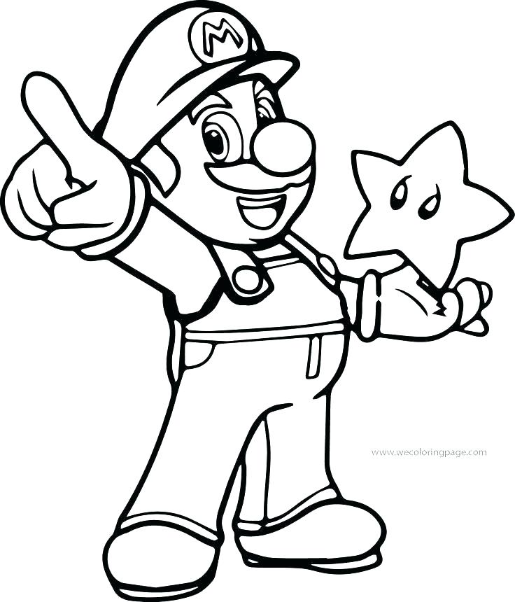 736x860 Paper Mario Coloring Pages Paper Coloring Pages And Coloring Super