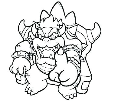 400x333 Paper Mario Coloring Pages