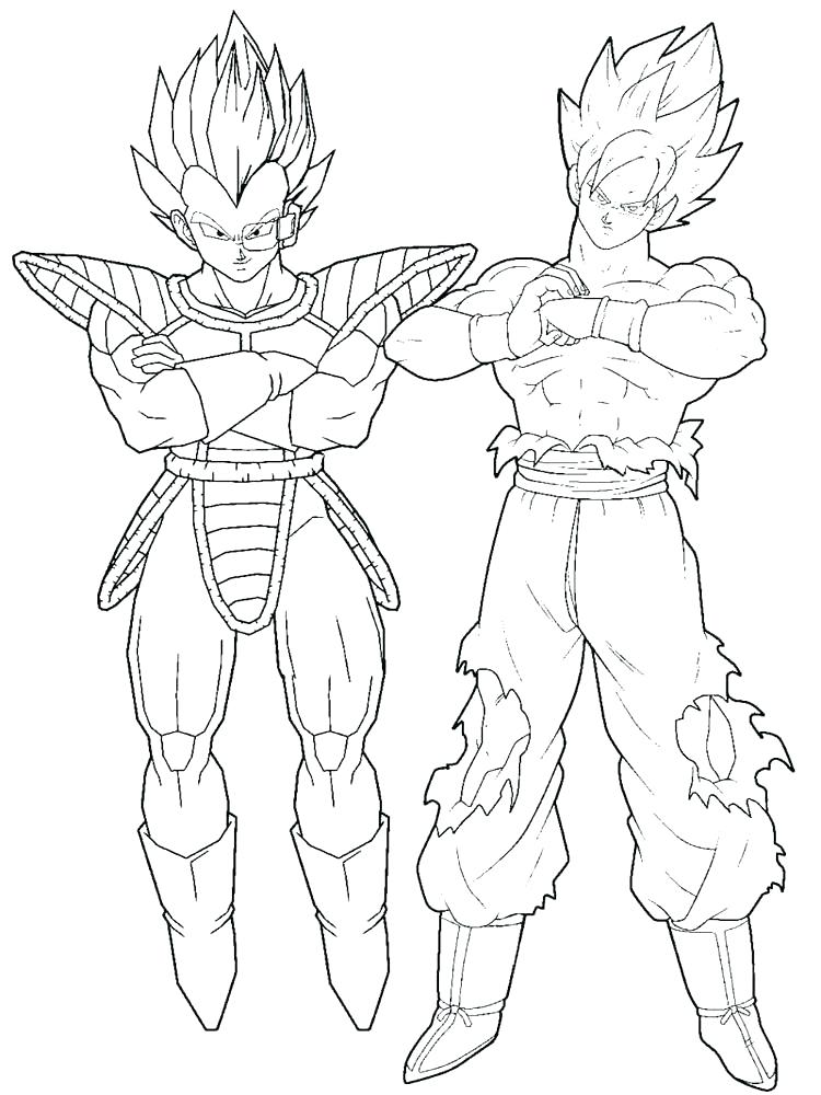 750x1000 Goku Coloring Games Goku Super Saiyan Coloring Pages