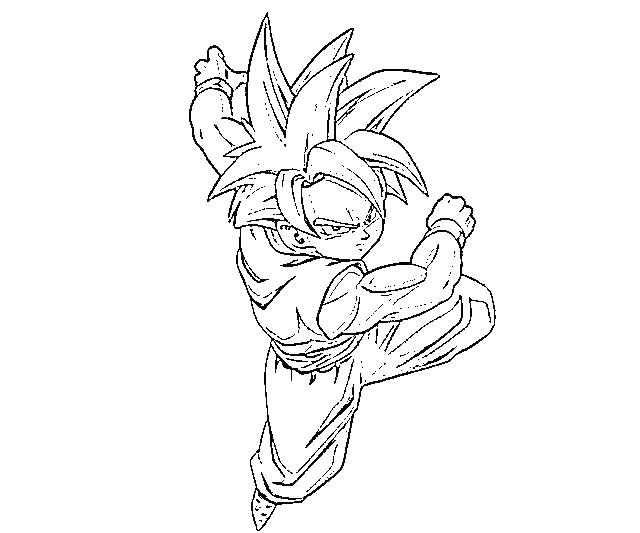 640x533 Goku Super Saiyan Coloring Pages Super Coloring Pages Goku Super