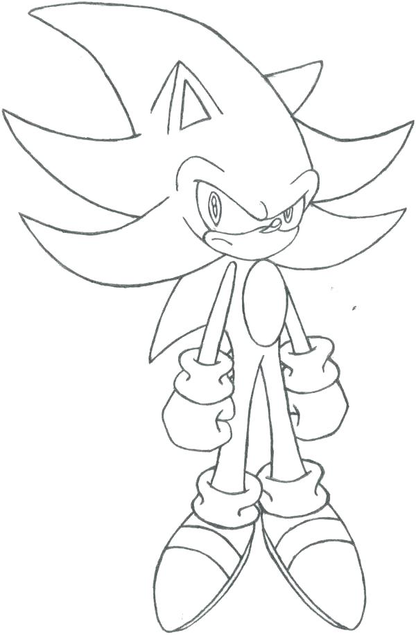600x916 Sonic X Coloring Sheets Sonic Coloring Pages Online Sonic Color