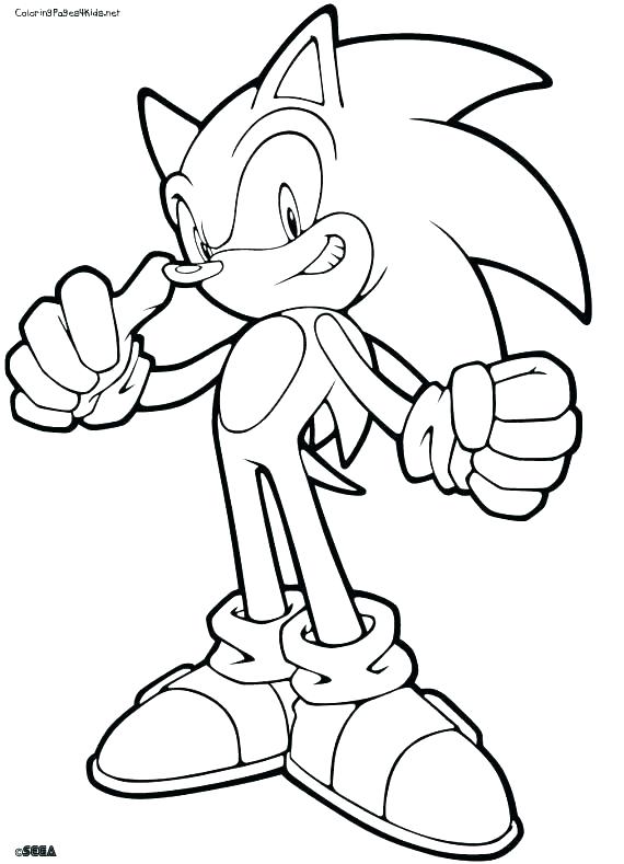 570x789 Super Sonic Coloring Pages Sonic Coloring Pages Online Color Pages