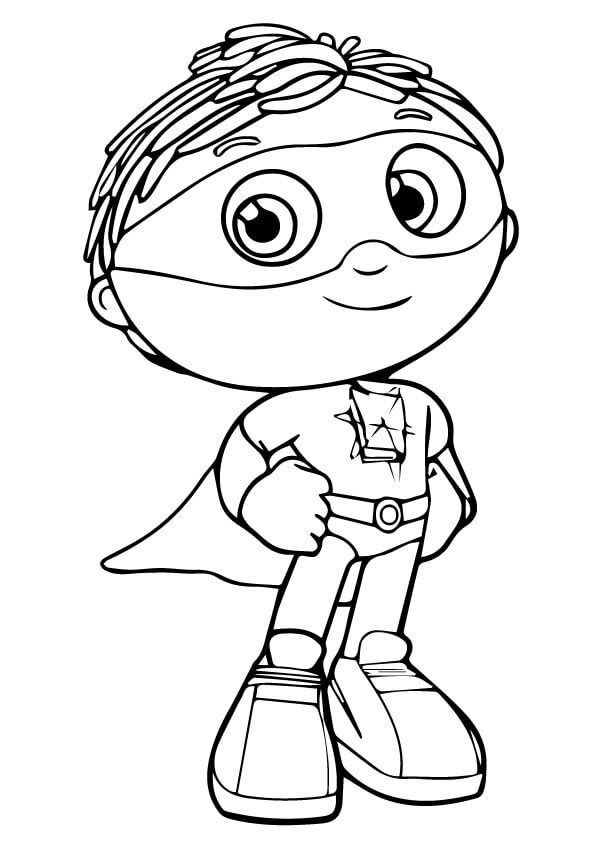 595x842 Super Why Coloring Pages Coloring Pages For Kids