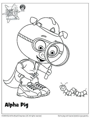 360x480 Super Why Coloring Pages Printable Pbs Coloring Pages Or Coloring