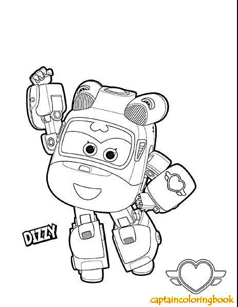 463x598 Super Wings Coloring Pages Free