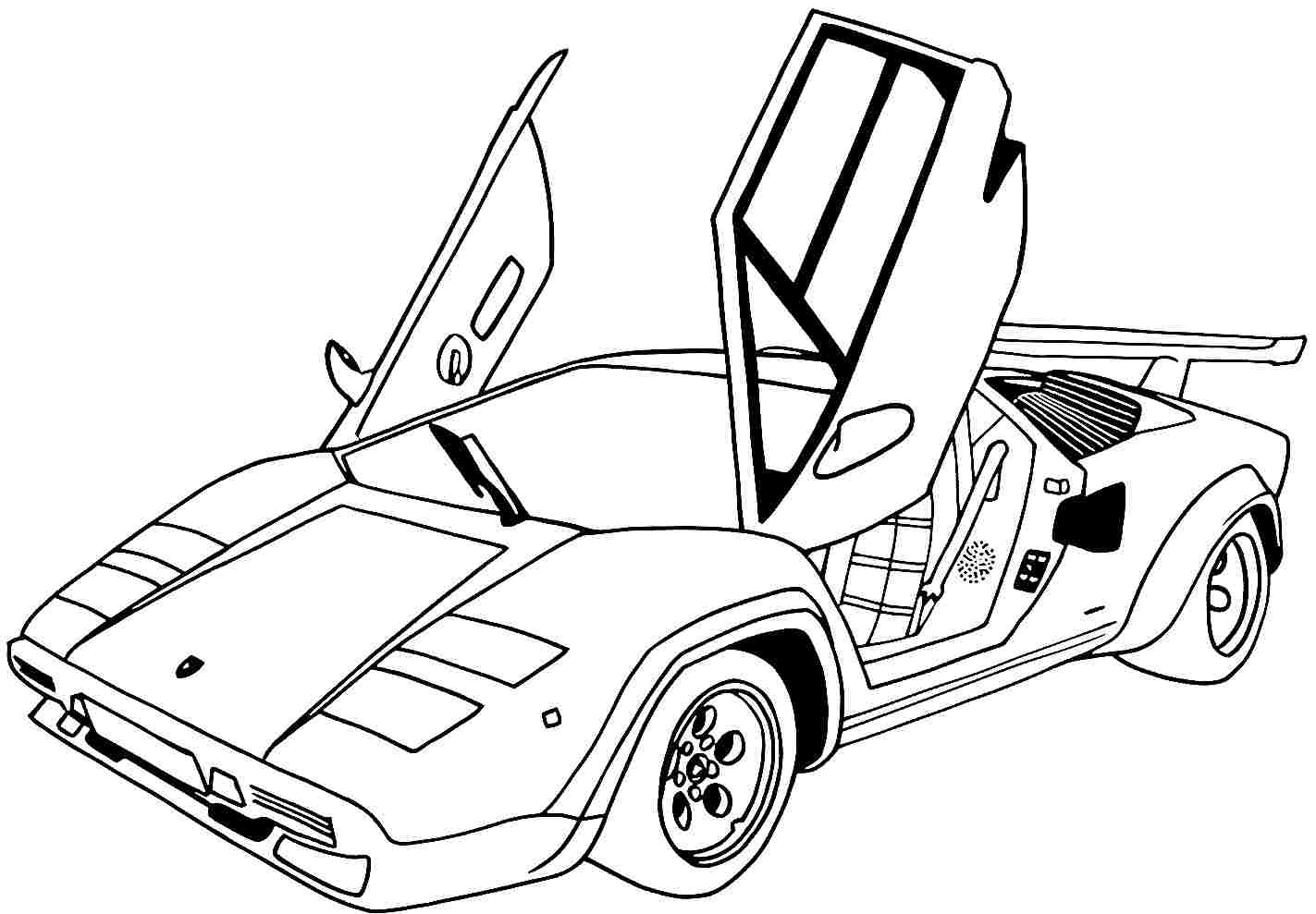 1423x989 Printable Nice Sport Cars Coloring Pages Resume Format Download