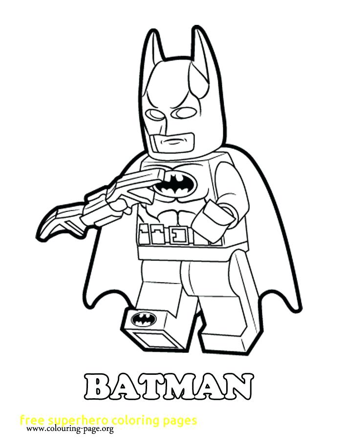 700x918 Coloring Pages Of Superheroes Free Superhero Coloring Pages