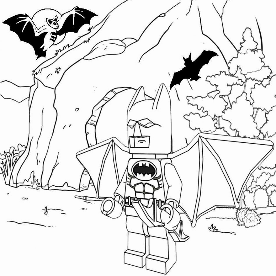 948x948 Fancy Lego Superheroes Coloring Pages For Gallery