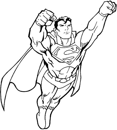 483x537 Best Superhero Coloring Pages Ideas On Superman