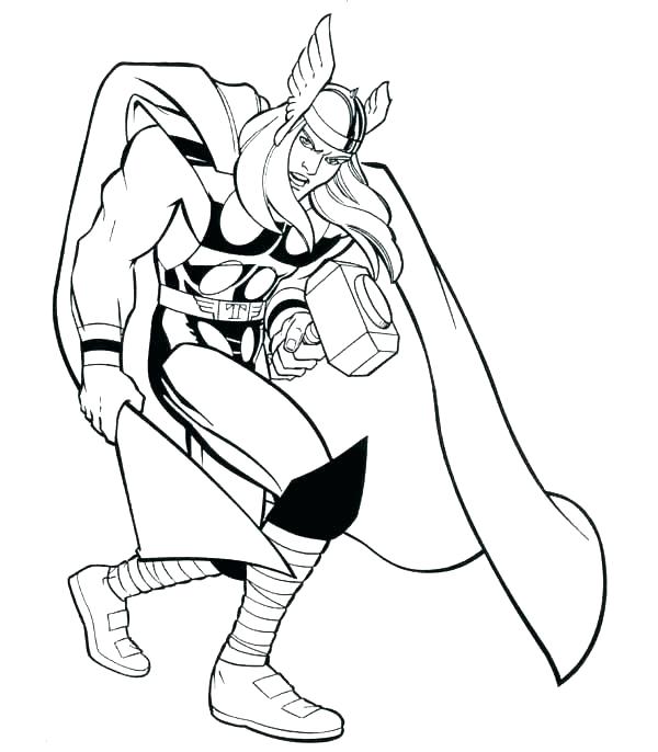 600x686 Super Hero Coloring Pages Printable Coloring Pages Superheroes