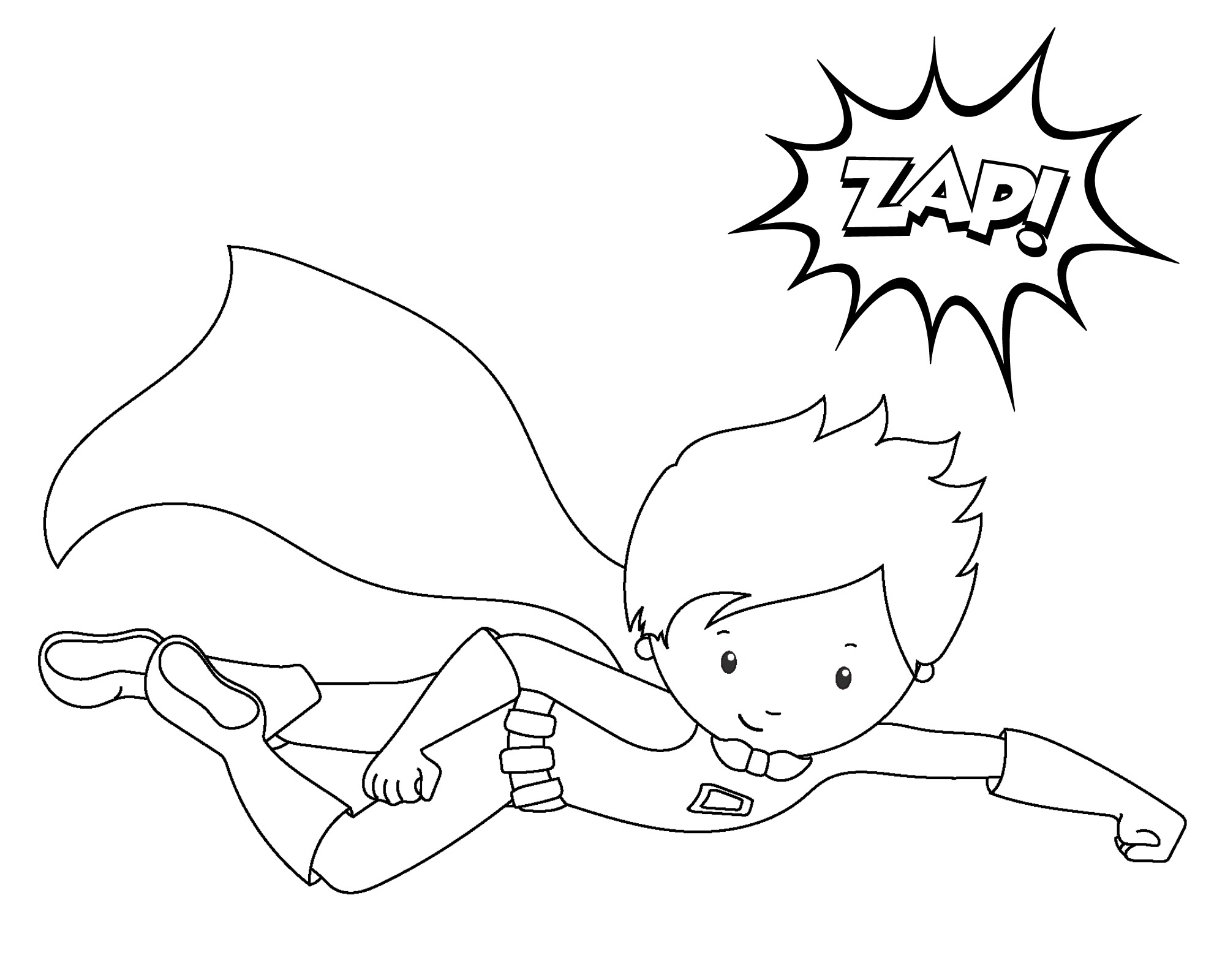 2000x1600 Free Printable Superhero Coloring Sheets For Kids