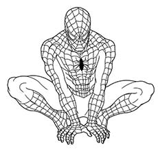 230x230 Top Free Printable Superhero Coloring Pages Online