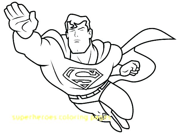 600x450 Superhero Coloring Pages For Kids Marvel Superhero Coloring Pages