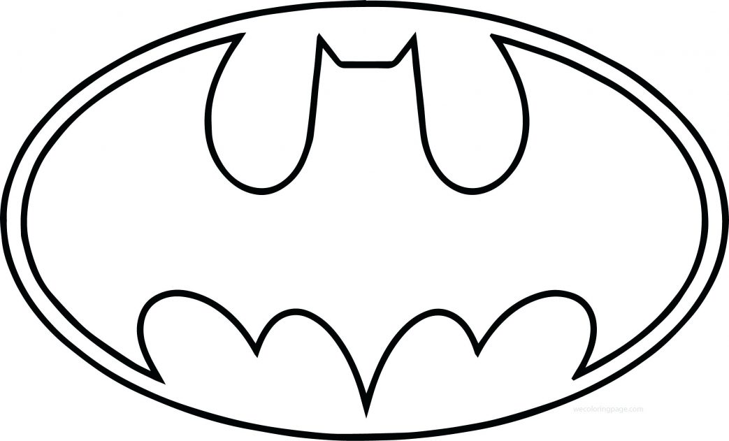 1043x631 In Superhero Logo Coloring Pages Batman Superheroes Page