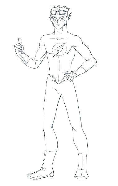 381x600 The Flash Coloring Pages Superhero Symbols Coloring Pages Flash