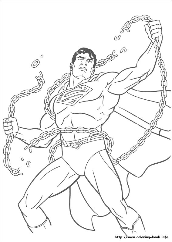 567x794 Superman Cartoon Coloring Pages Superman Coloring Pages