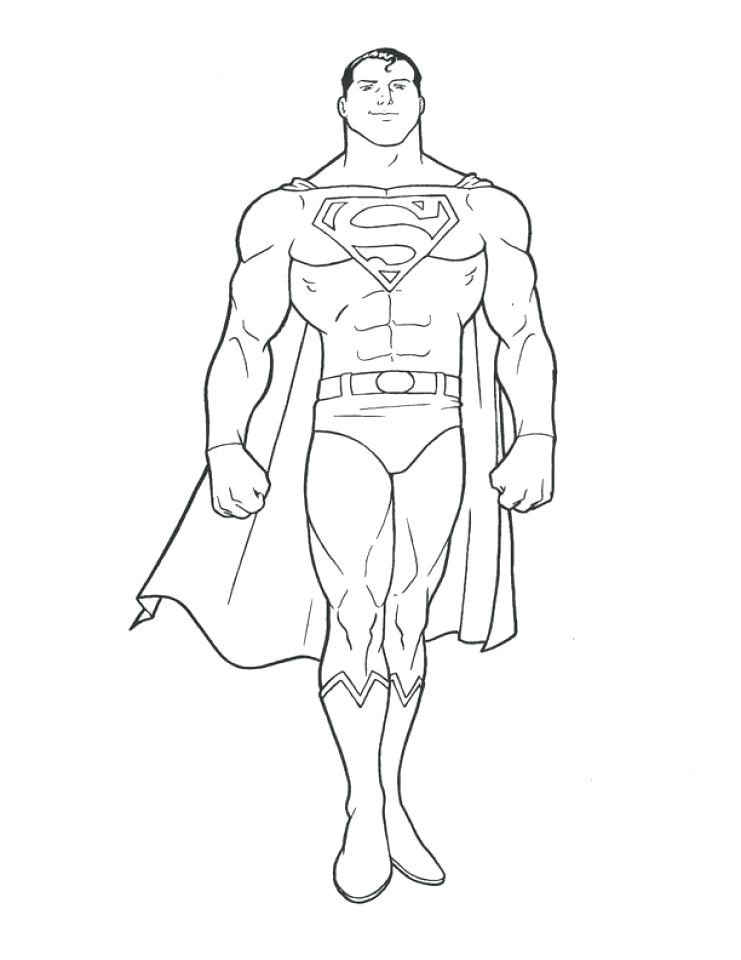 741x960 Superman Color Page Online Superman Coloring Pages Superman
