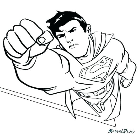 582x572 Lego Superman Coloring Pages Free Superman Coloring Pages Superman