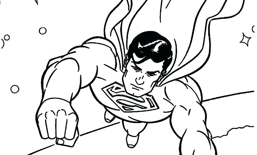 900x544 Printable Superman Coloring Pages Superman Coloring Pages Kids