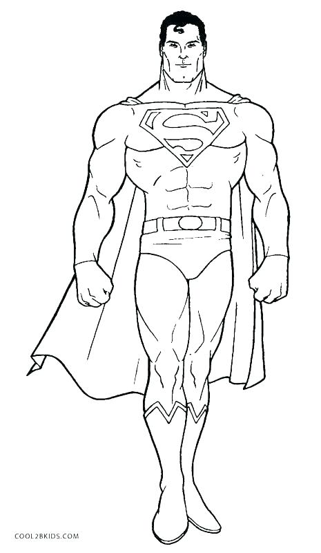 465x800 Superman Coloring Page Superman Coloring Pages Printable Super Man