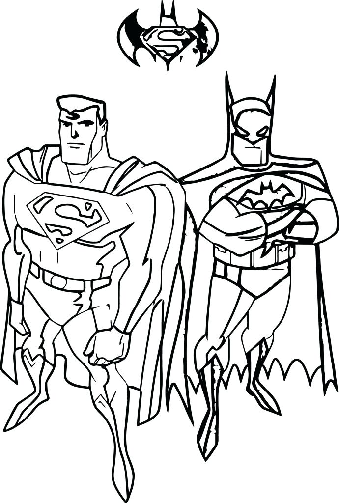 690x1024 Printable Superman Coloring Pages Superman Free Coloring Pages