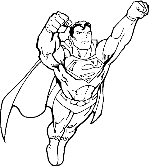 483x536 Superman Coloring Pages Coloring Book
