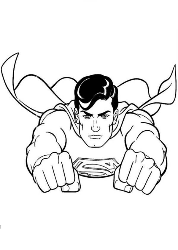 600x840 Superman Coloring Pages To Download And Print For Free
